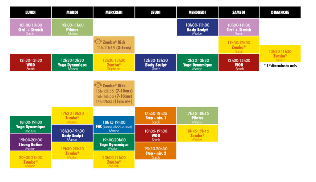 planning MC Studio 2024-2025